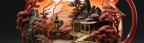 色彩壶系列0664