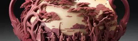 色彩壶系列0989